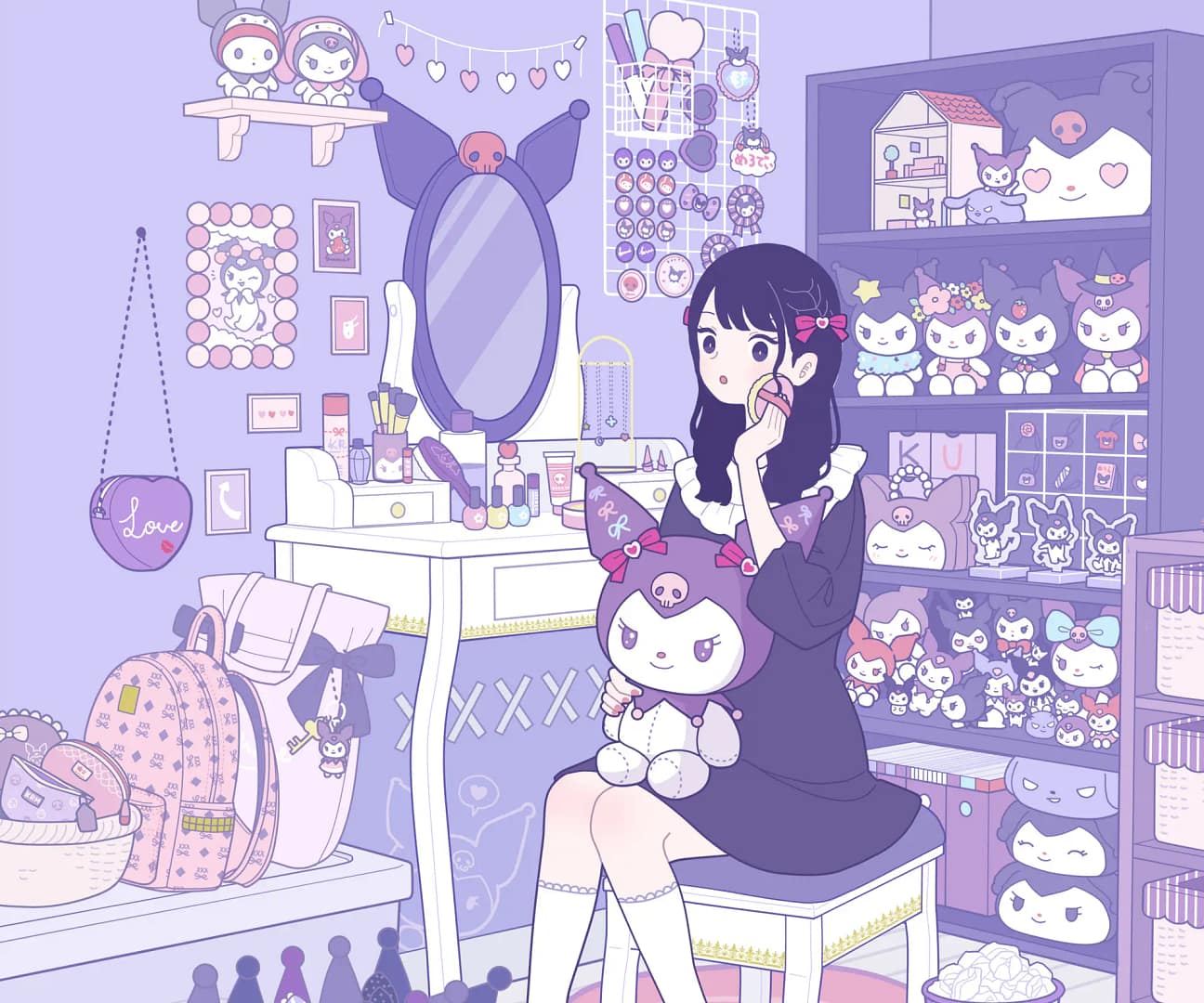 Kuromi Fever: My Current Sanrio Obsession